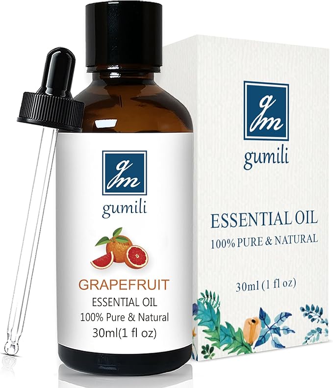 Grapefruit Essential Oil 1 Oz - 100% Pure Grapefruit Oil for Skin, Hair, Diffuser & Cleaning, Natural Citrus Aroma - Bloomnest