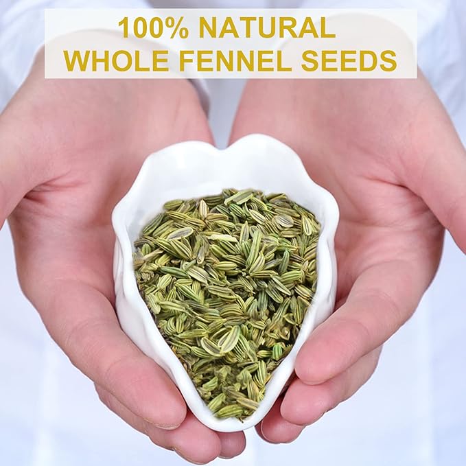TEARELAE - Fennel Tea - 4g x 40 Count - Whole Fennel Seeds Herbal Tea Bags - Promotes Digestive Health - Non-GMO - Caffeine- Free - Bloomnest
