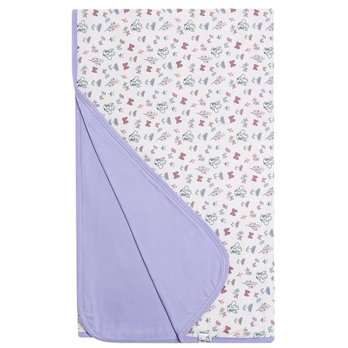 Copper Pearl Jumbo Premium Knit 3 Layer Stretchy Throw Blanket Minnie Mouse's Bowquet - Bloomnest