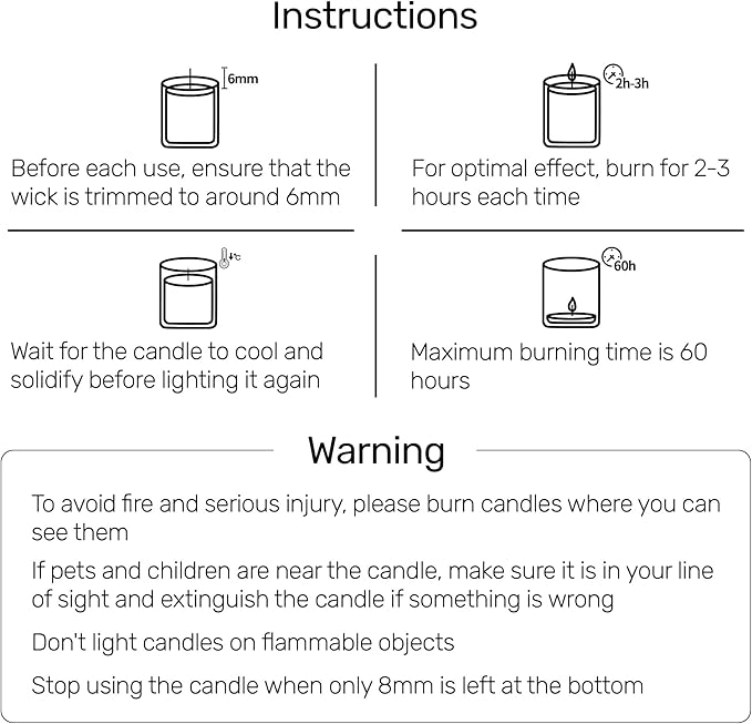 Odor Eliminating Candle, Berry Rum Scented Candle, Pet-Friendly Soy Candles for Christmas, 60 Hours, 7 oz - Bloomnest