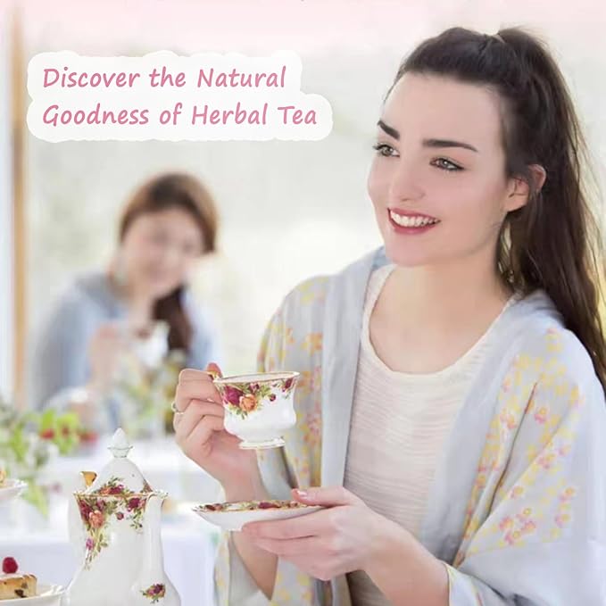 Ovikaso Tea, Dried Rose Buds, 4 oz (300+ Cups), 100% Natural, Direct From Source, Food grade, Non-GMO, No Caffeine, Use in Tea, Baking, Crafts, Cocktail, Wedding, Herbal Tea - Bloomnest