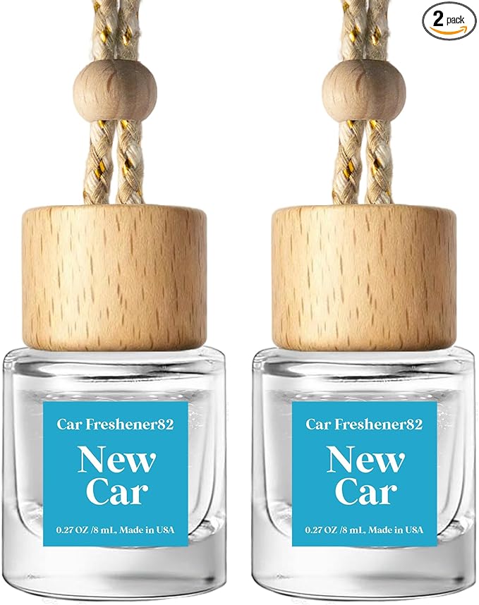 C Classy Car Air Freshener Hanging 2 Pack, New C ar Essential Oil Diffuser for Cars, Cute Car Accessories, Long-Lasting Fragrance, C ar Air Fresheners for Women & Men Gift, Made in USA - Bloomnest