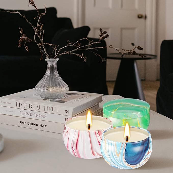 16 Packs Scented Candle Gift Set for Mom | Woman, 2.5oz Jar Candles for Home Scented Bath Yoga, Natural Soy Wax, Fragrance Candle for Mothers Day, Birthday, Valentine's Day… - Bloomnest