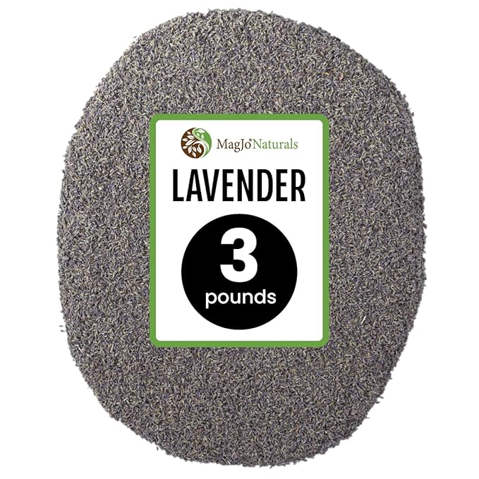 MagJo Naturals European Lavender Flowers (Extra Grade) - 100% Raw From Europe - 3 pounds - Bloomnest