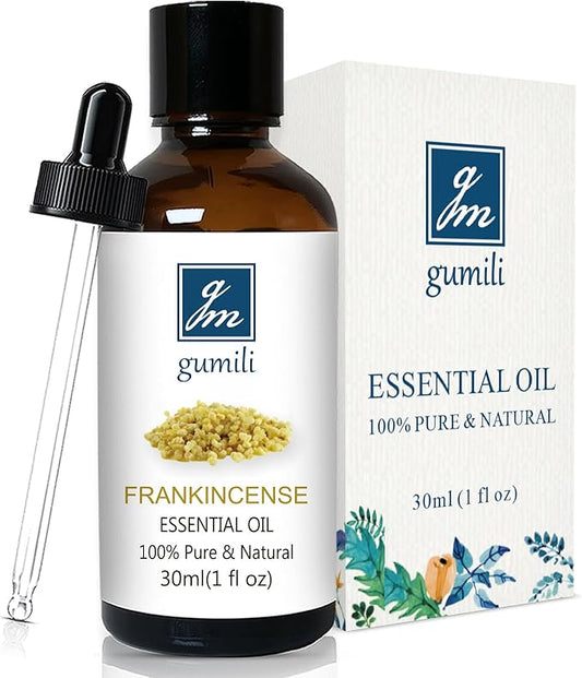 Frankincense Essential Oil 1 Oz, 100% Pure Frankincense Qil for Aromatherapy Diffuser, Skin, Face, Roll On, DIY Balm - Bloomnest