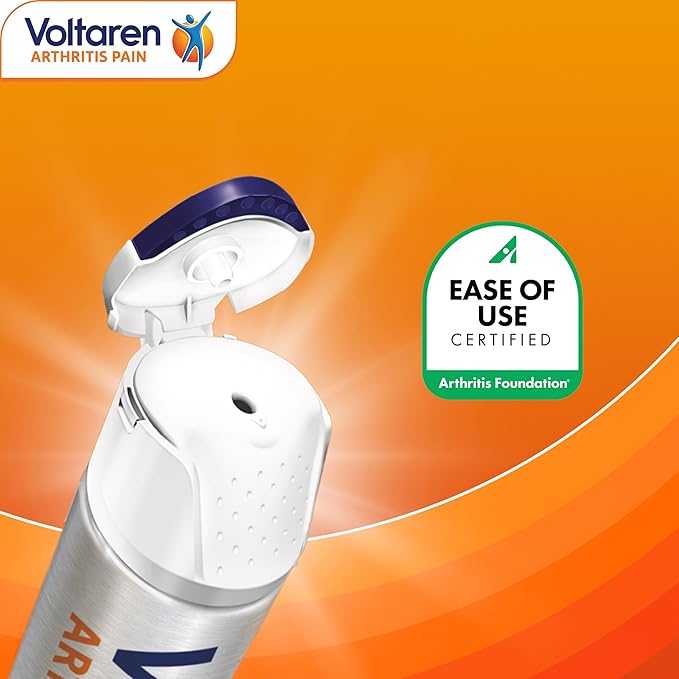 Voltaren Arthritis Pain Relief Gel, Diclofenac Sodium, 1% (NSAID), Clinically Proven Powerful Pain Reliever with Easy Open Flip Top Cap, No Prescription Needed, 5.3oz - Bloomnest