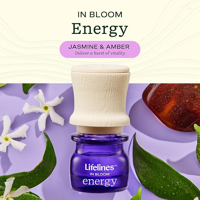 Lifelines Cloud Ultrasonic Essential Oil Diffuser with Essential Oil Blend, 300ml - Aromatherapy Diffuser with Soothing Mesmerizing Raindrop Effect & Auto-Shutoff Feature - Home & Bedroom Essentials LifeLines