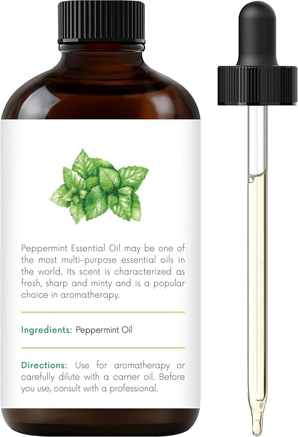 Handcraft Blends Peppermint Essential Oil – 1 Fl Oz – 100% Pure and Natural – Premium Grade Essential Oil for Diffuser and Aromatherapy, Skin, Massage, Candle and Soap Making Fragrance - Bloomnest
