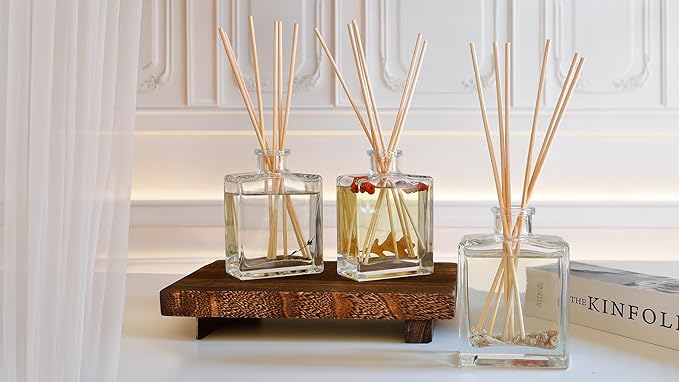 Urban Naturals Eucalyptus Sage Reed Diffuser Oil Gift Set – Eucalyptus, Sage, Mint, Lime & Cedarwood Essential Oils– Relaxing Scent – Sleek Rectangular Refillable Glass Bottle – Made in the USA UrbanNaturals