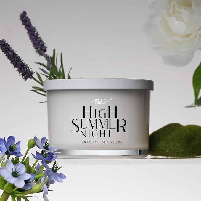 Scented Candles for Home - Large 3 Wick Jar Candles - Natural Soy Wax Candles Gifts for Women & Men - Aromatherapy Aesthetic Candles - Bloomnest