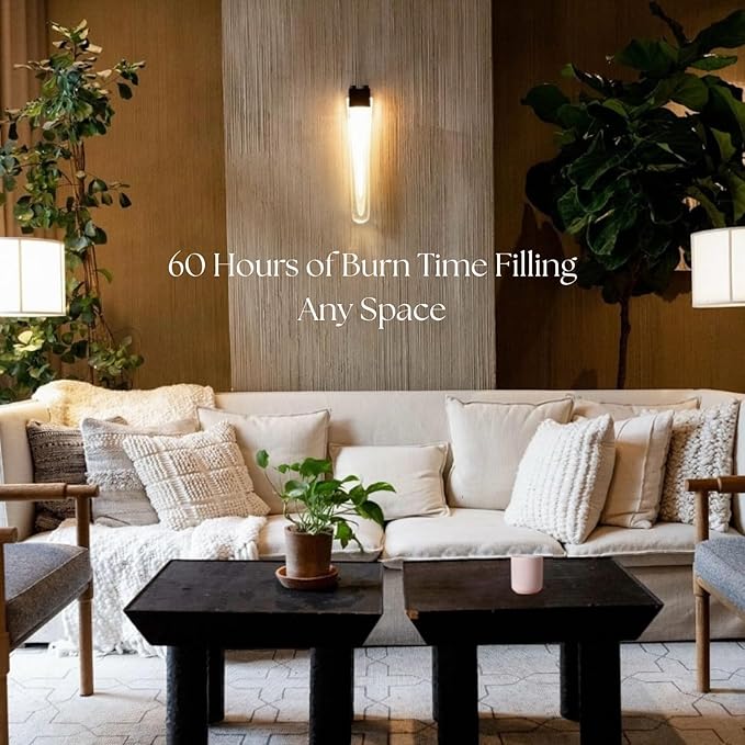 CAFTARI Luxury Aromatherapy Candle | Rose, Sandalwood & Violet Scented | 60 Hour Burn | Clean Coconut Soy Wax | Vegan, Gift-Ready Candle for Upliftment, Presence and Happiness | Dolce Far Niente - Bloomnest
