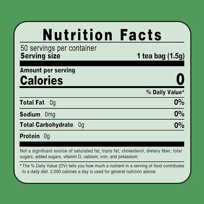 TEARELAE - Chanca Piedra Tea Bags - 50 Count - Natural Stone Breaker Tea for Kidney Health - 100% Pure Premium Phyllanthus Niruri Leaves - Non-GMO - Caffeine-Free - Bloomnest