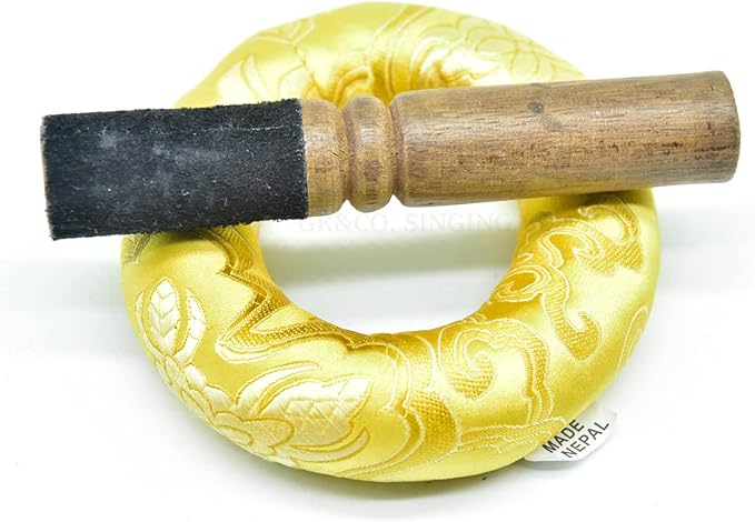 5 Inch Authentic Antique Old Tibetan Hand Hammared Singing Bowl from Nepal-Meditation Bowl,Healing Gold