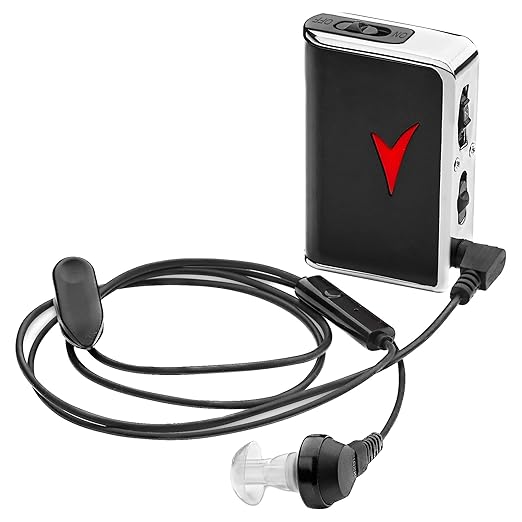 Personal Sound Amplifier - Personal Audio Amplifier Device and Voice Enhancer Device for Sound Gain of 50dB, Up to 100 Feet Away, Pocket Hearing Devices - Bloomnest
