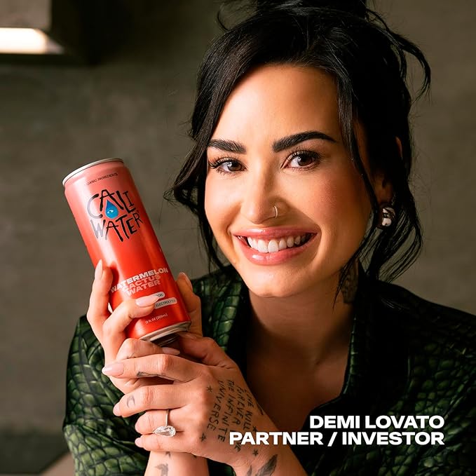 Caliwater - Organic Cactus Water - Watermelon - 5g Sugar, 35 Calories - Half Sugar of Coconut Water - Natural Plant Based Hydration - Skin Care, Electrolyte Drinks - Flavored Water Beverages - 12 Cans - Bloomnest