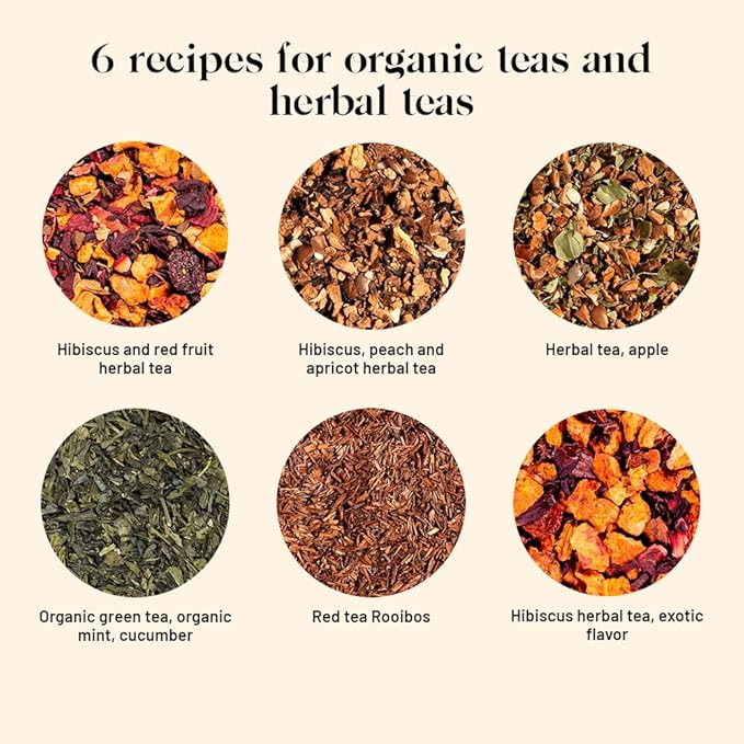 Kusmi Tea - Iced Teas Gift Set - Sampler Assortment Variety Box - Organic Teas - Gift Idea for Men and Women - Flavored Infusions, Hibiscus, Rooibos, Green Tea - 6 Iconic Blends - 24 Tea Bags - Bloomnest