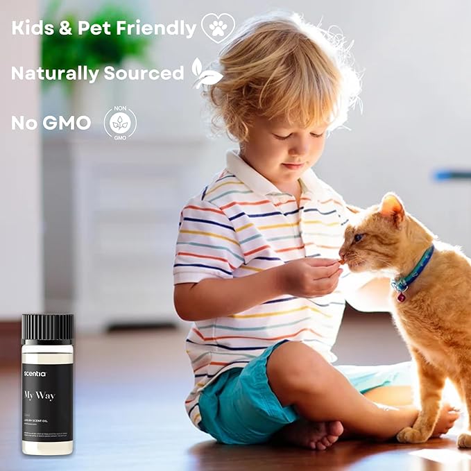 Scentia My Way Hotel Diffuser Oil Inspired by The 1 Hotel Miami Beach- 50 ml 1.69 fl oz - Essential Oil Blend Sandalwood, Cedar & Lemon Notes for Aromatherapy Diffusers and Humidifiers - Bloomnest