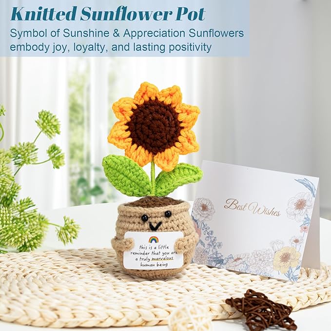Get Well Soon Gifts Baskets for Women, Spa Self Care Gifts, Thinking of You Gift, Relaxing Sunflower Gift Basket for Her Friends Birthday Valentines Day Mothers Day Luxury Gifts, Blue - Bloomnest