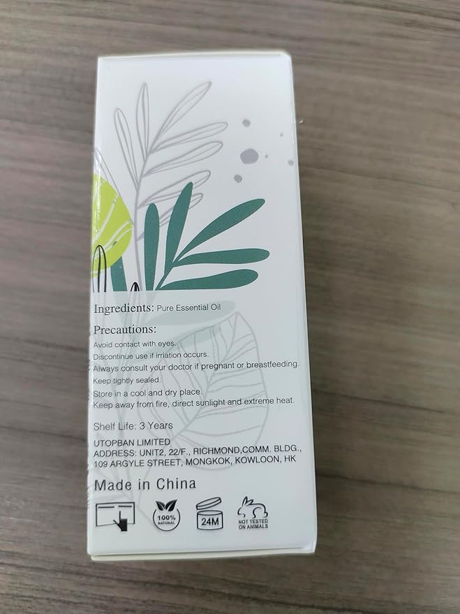 Lemon Eucalyptus 1.01fl.oz Essential Oil, PHATOIL Pure Aromatherapy Oils for Diffuser, Humidifier, Perfect for DIY Soap, Candle, Bath Bombs Making(30ml) - Bloomnest