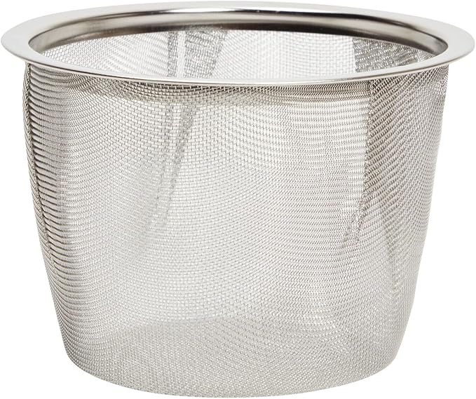 Juvale Cast Iron Tea Kettle - Stainless Steel Infuser & Loose Leaf Tea Steeper - Heat Retention in Pink Cast Iron Kettle - 34 oz