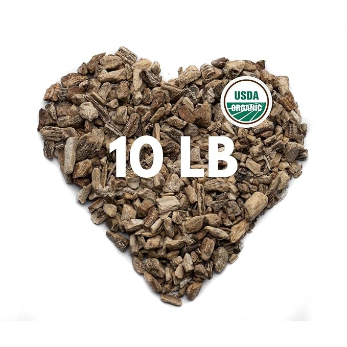 Super Value Pack 10 LB - Organic Burdock Root Tea - Greater Burdock Root Herb - Digestion, Liver Support, Fluid Balance, Healthy Skin - Bloomnest