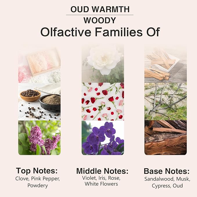 PHATOIL 3.38FL.OZ Oud Warmth Fragrance Oils for Aromatherapy, Essential Oils for Diffusers for Home, Perfect for Diffuser, Yoga, Skin Care, DIY Candle and Soap Making - 100ml - Bloomnest