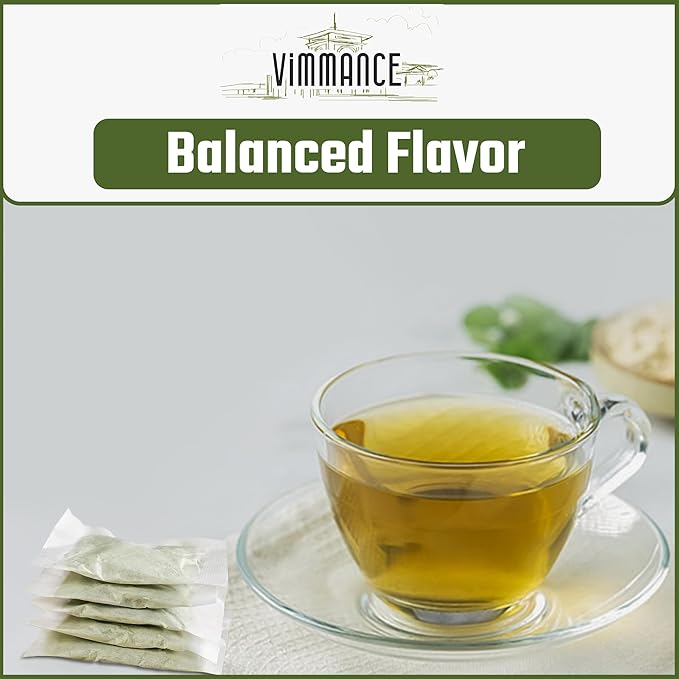 VIMMANCE Soursop Tea Bags, Graviola, Guanabana Tea, Vietnamese Herbal Tea, 100% Natural, Gluten Free, Caffein Free, Sugar Free, Not Bitter but Balance Taste (50 Tea Bags) - Bloomnest