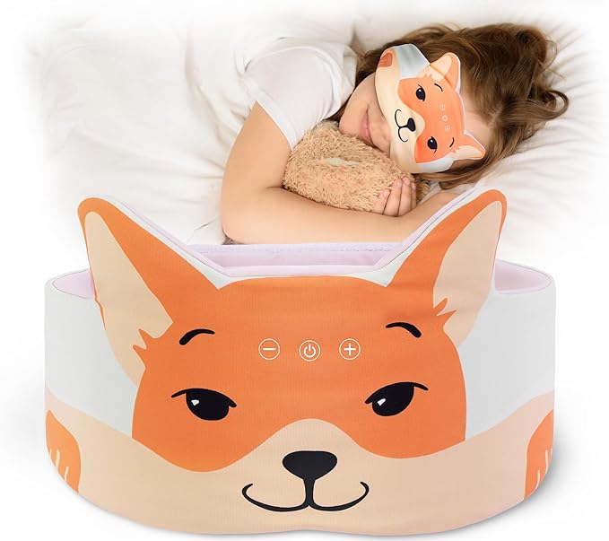 MUSICOZY Sleep Headphones Mask Headband Headphones Masks Bluetooth 5.4 Sleep Mask for kids Wireless Earphones Masks Sleeping Eyemask for Travel - Bloomnest