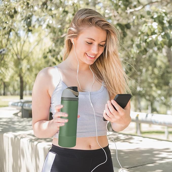 2PCS Silicone Water Bottle Boot, Compatible with Owala 24oz 32oz 40oz, Protective Anti-Scratch & Anti-Dent No Noise Sleeve Cover for FreeSip/Twist/Flip Water Bottles (Green House, 24oz) BKBY