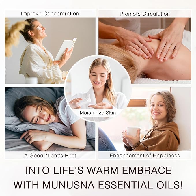 Vanilla Essential Oil, 100% Natural and Pure Vanilla Oil for Skin Care, 100ML Premium Grade Essential Oils Aromatherapy Scented Oils for Diffuser, Humidifier, Home, Candle Soap Making - Bloomnest
