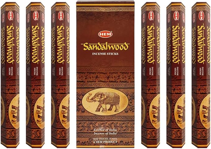 Sandalwood Incense Sticks and Incense Stick Holder Bundle Insence Insense Hem Incense Sticks TRUMIRI
