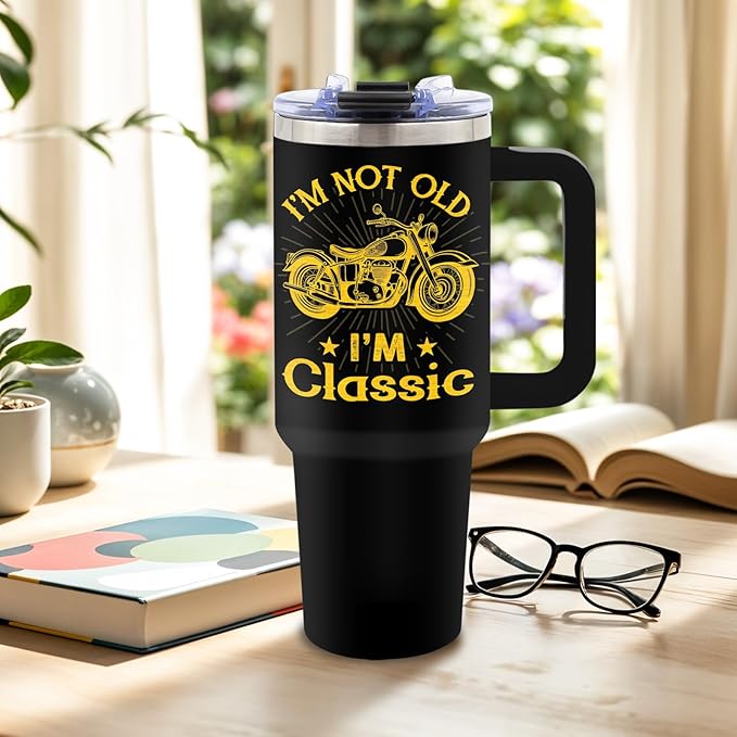 DUUV Gifts for Dad from Daughter Son Kids, Dad Tumbler for Men 40 Oz, Christmas Thanksgiving Birthday Gifts for Daddy Stepdad Elderly Father, Best Dads Ever GIft, 1PCS - Bloomnest