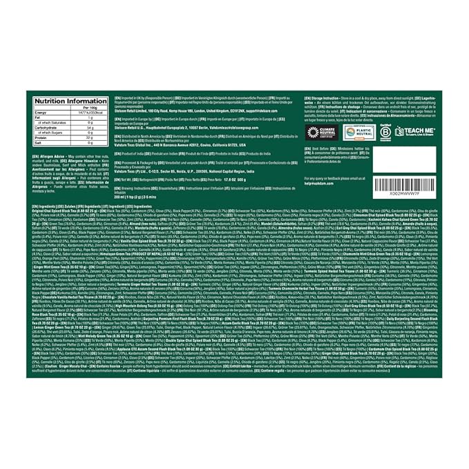 VAHDAM, Advent Calendar 2026 (500g/17.63oz) 24 Unique Loose Leaf Tea - Exclusive Holiday Tea Gift Sets | Christmas Advent Calendar 2026 for Adults | Advent Calendar 2026 Adult Women & Men - Bloomnest