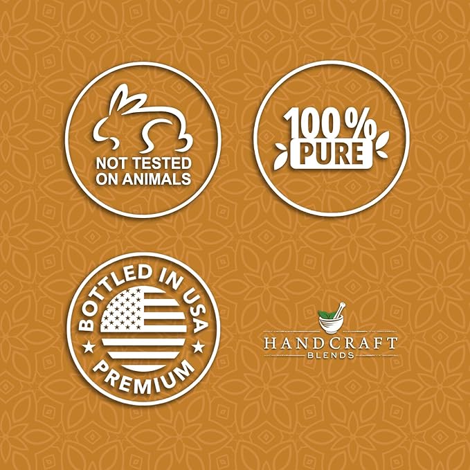 Handcraft Blends Turmeric Essential Oil – Huge 4 Fl Oz – 100% Pure and Natural – Premium Grade Essential Oil for Diffuser and Aromatherapy, Skin, Massage, Candle and Soap Making Fragrance - Bloomnest