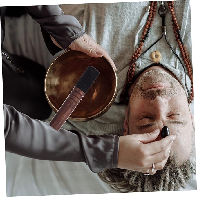 BESPORTBLE Sound Bowl Stick Handmade Mallet for Tibetan Singing Bowls Durable and Sturdy Striker for Meditation and Mindfulness Practices - Bloomnest