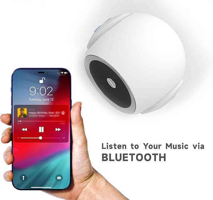 White Noise Machine, 30 Soothing Sounds Options Including Fan, Nature & White Noise, Sleep Timer, Bluetooth, Adjustable Volume, Sleep Sound Machine for Adults iTOMA 318 - Bloomnest