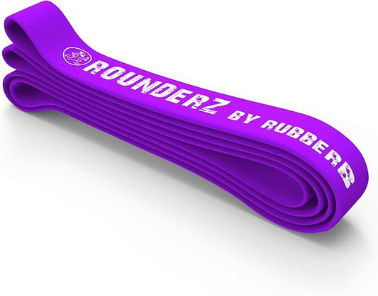 Rubberbanditz Rounded Edge Resistance Band | Compact and Light Weight Exercise Bands | Suitable for All Fitness Levels Users| Travel Friendly Resistance Bands for Working Out - Bloomnest