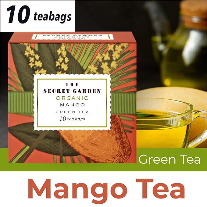 Premium Organic Holiday Tea Bag Sampler Gift Box - 90 Bags 9 Exotic Flavors Herbal Orange Spice, Mango, Earl Grey, Pomegranate, Peach, Green, Ginger Peach, Lemon Ginger, Acai Berry - Bloomnest