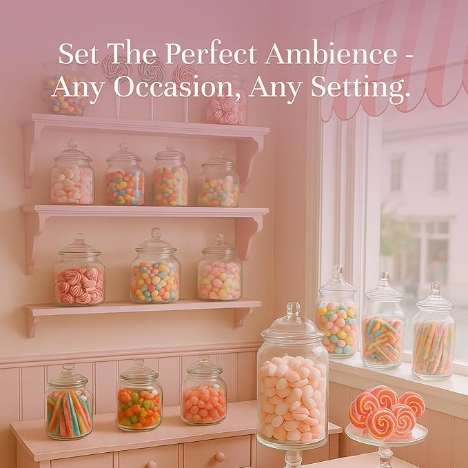 P&J Trading Fragrance Oil Slime Set | Bubble Gum, Cotton Candy, Cupcake, Strawberry Lemonade, Cola, Marshmallow Candle Scents for Candle Making, Freshie Scents, Soap Making, Diffuser Oil Scents - Bloomnest
