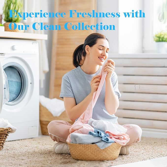 AmaKane Fragrance Oils Clean Set, 6 Premium Soap Making Scents, Fragrance Oil for Candle Making, Essential Oils for Laundry, Fresh Linen, Clean Skin, Warm Cotton and More Aromatherapy Diffuser Oils - Bloomnest