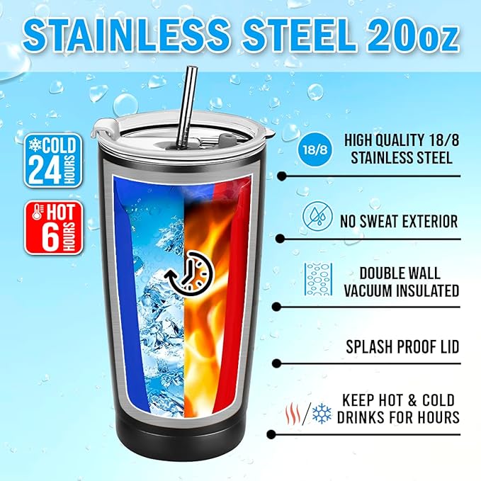 winorax Goat Tumbler 20oz Just A Girl Who Loves Goats Tumblers Stainless Steel Insulated Coffee Cup with Lid Gift For Women Girls Birthday Christmas Presents Stuff - Bloomnest