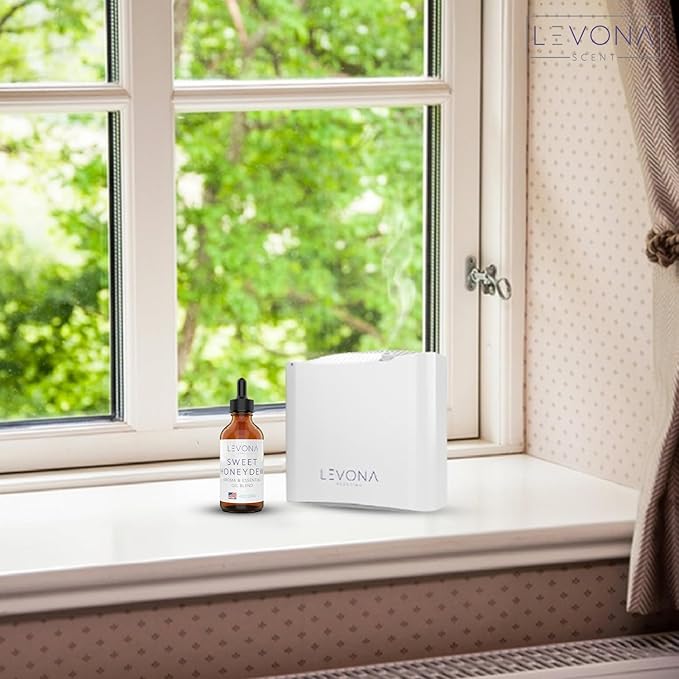 Levona Scent Oil Diffuser Essential Oils: Essential Oils Home Luxury Scents - Sweet Honeydew Essential Oil - Sweet & Fresh Notes of Nectarine and Floral Rose Essential Oil - 120 Ml Fragrance Oils - Bloomnest
