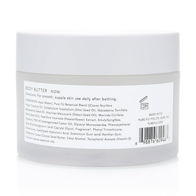 PURE FIJI Nourishing Body Butter, Noni (6.7oz/200ml)