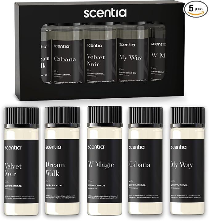 My Way Hotel Diffuser Oil | Aromatherapy Fragrances Inspired by 5-Star Hotels | Luxurious Scents Gift Set-5x20ml Bottles Set-The 1 Hotel Miami Beach & 5-Star Hotels - Thanksgiving & Holiday Gift - Bloomnest