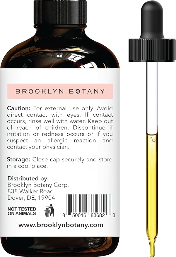 Brooklyn Botany Sweet Orange Essential Oil - Huge 4 Fl Oz - 100% Pure and Natural - Premium Grade with Dropper - for Aromatherapy and Diffuser - Bloomnest