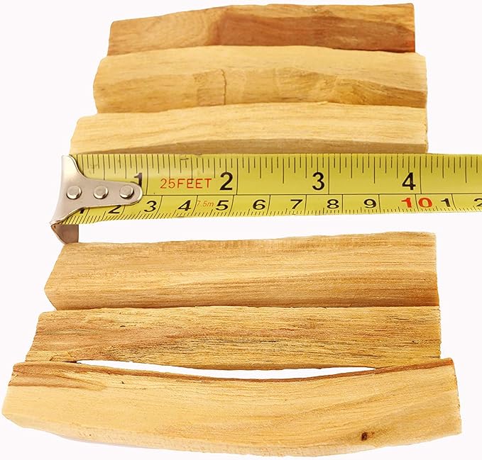 Ancient VEDA Palo Santo Sticks Premium Grade from Peru | Sacred Wood for Smudging, Meditation, Cleansing & Yoga (25 Pack)