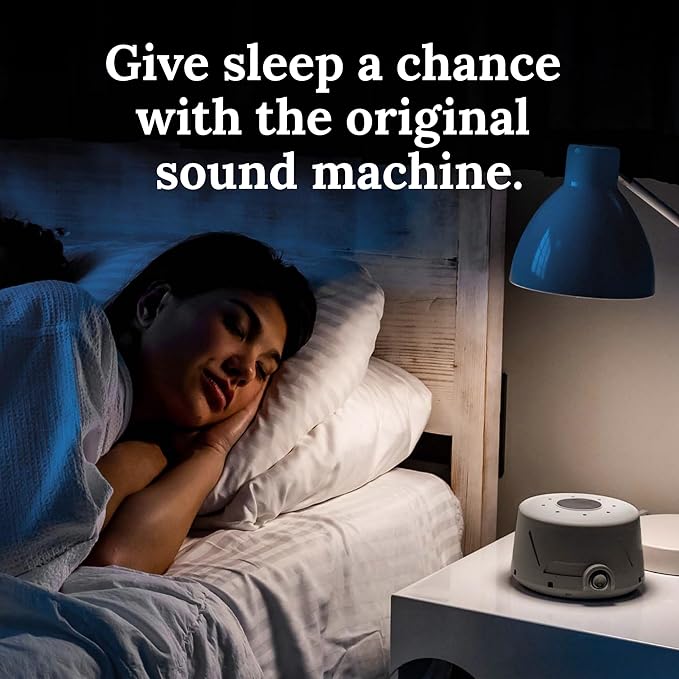Yogasleep Dohm Classic (Gray) The Original White Noise Machine, Soothing Natural Sound from A Real Fan, Noise Cancelling for Office Privacy, Travel & Meditation, Sleep Therapy for Adults & Baby - Bloomnest