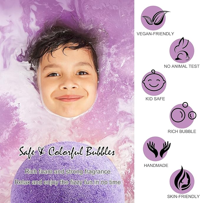 Bath Bombs for Women Relaxing Gifts Set 12 Handmade Organic Bath Bombs Amazing Present for Her, Wife, Girlfriend, Mother - Bloomnest