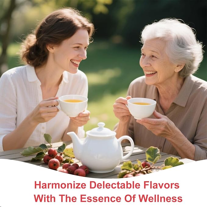 TEARELAE - Hawthorn Berry Tea, 30 Count - Pure Hawthorne Berries Herbal Tea Bags - Sweet and Tangy Flavor - Aid Digestion - Non-GMO - Caffeine-Free - Bloomnest