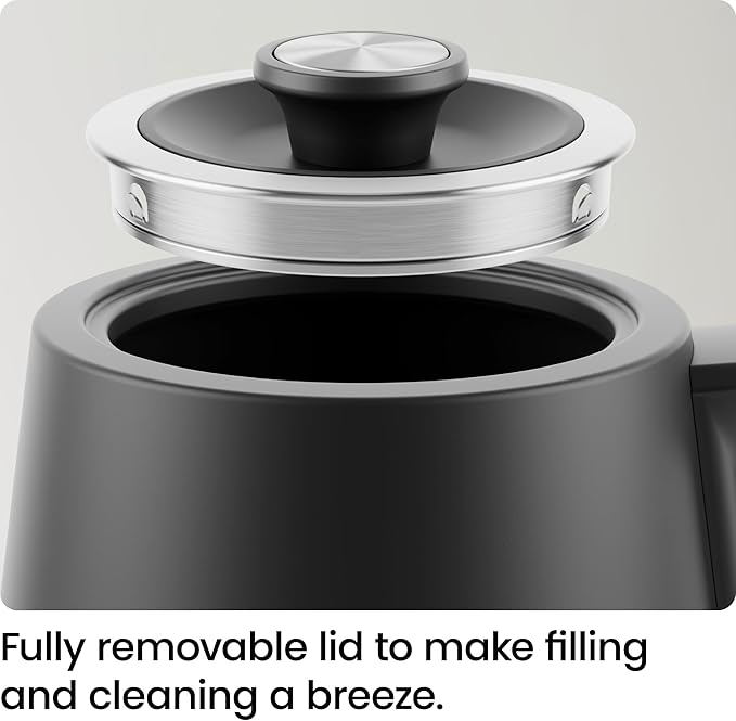 Chefman Gooseneck Electric Kettle, 0.8L Pour Over Tea Kettle for Coffee and Tea, One-Touch Operation, Boil-Dry Protection, Auto Shut-Off, Ultra-Fast Hot Water Boiler – Black - Bloomnest